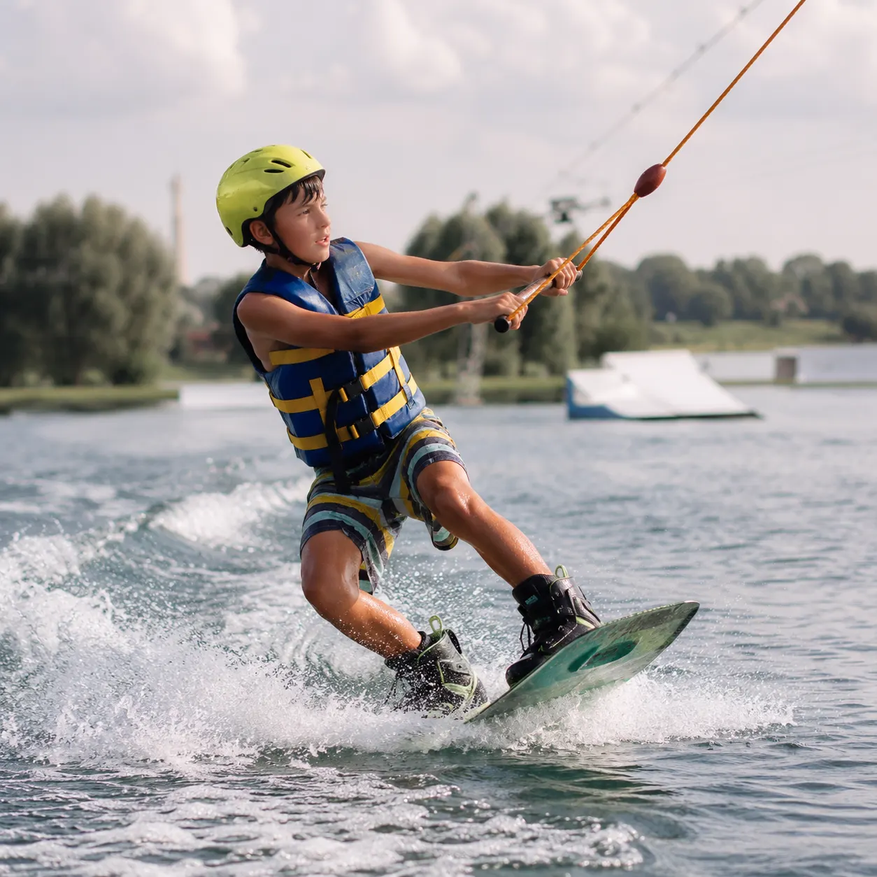 Półkolonia wakeboardowa - Bagry - turnus 1