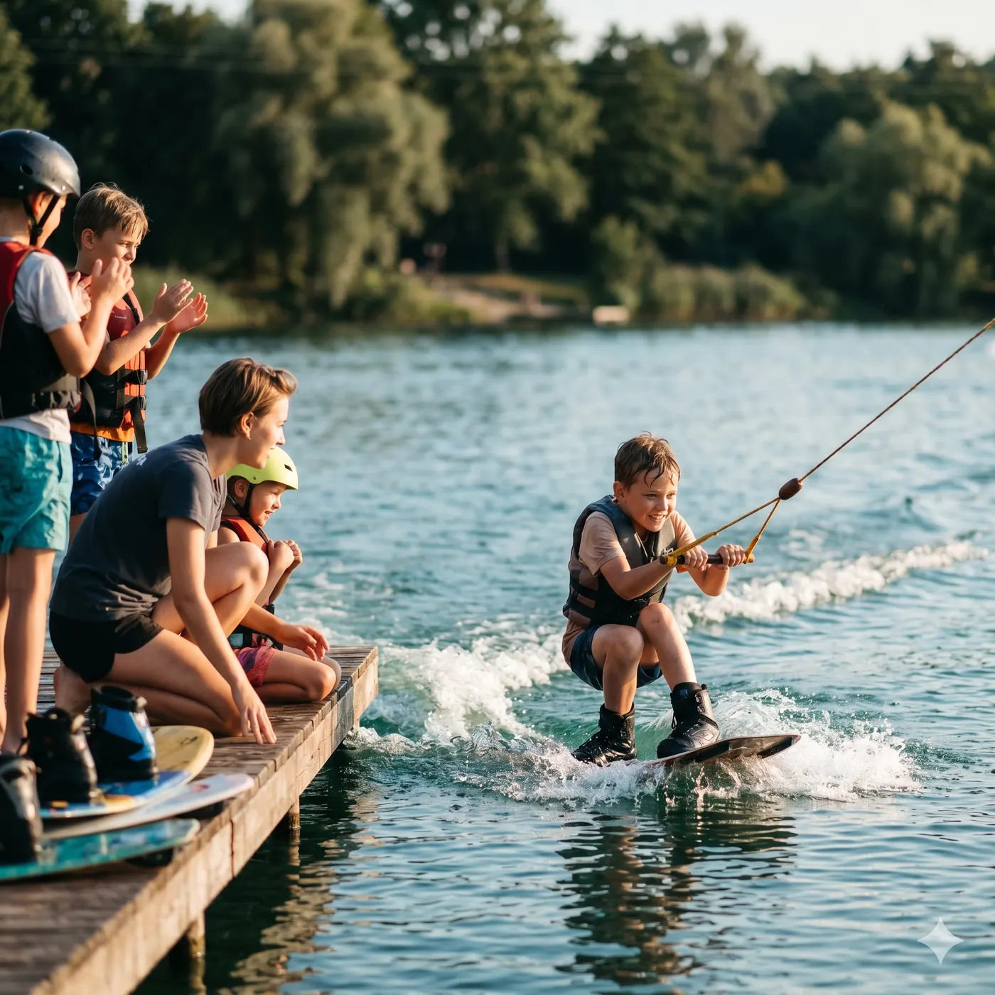 Półkolonia wakeboardowa - Bagry - turnus 2